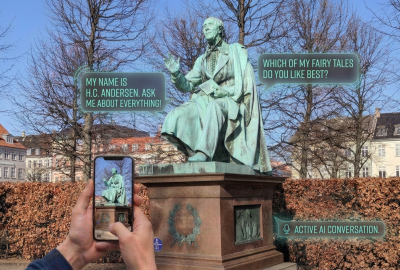 Talking Statues AI Talking Statues AIKongens Have – Denmark’s first AI-powered talking statue by Talking Statues Denmark